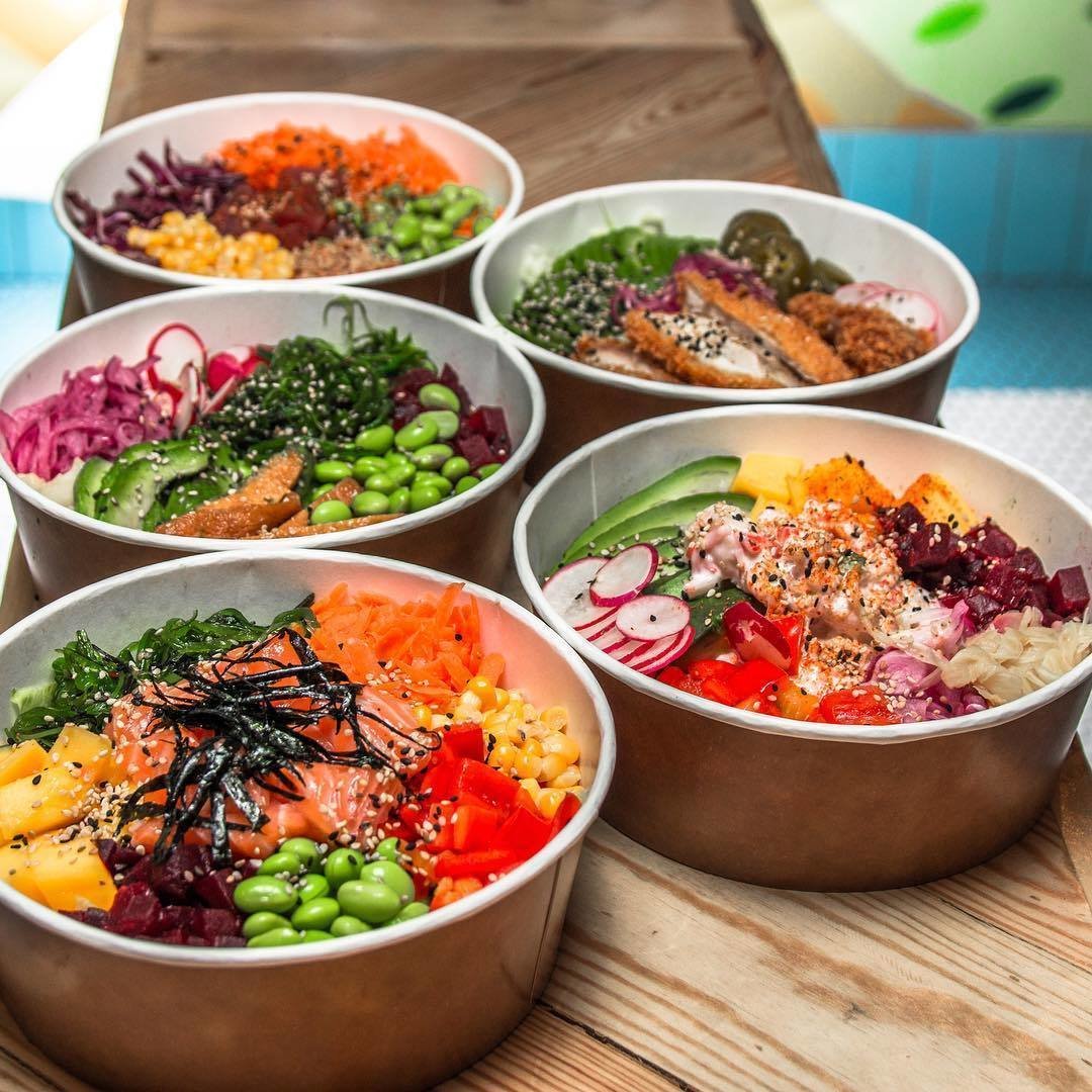 Poké bowls in London - Maki & Bowl