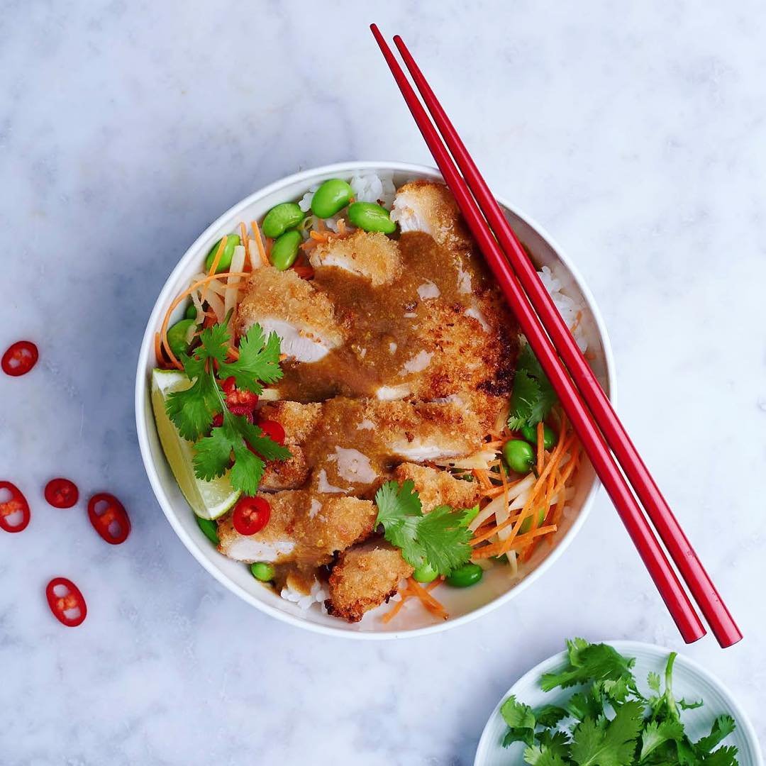  Abokado Lunch menu - Chicken Katsu Curry