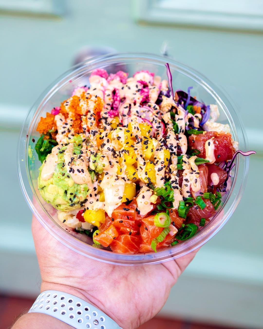 Poké bowls in London - Polu Poke london