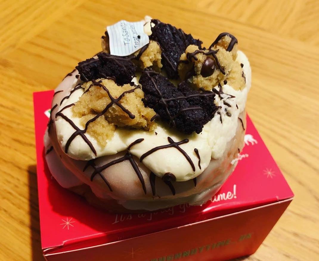 Santa Bae Vae Doughnut Time Christmas doughnut