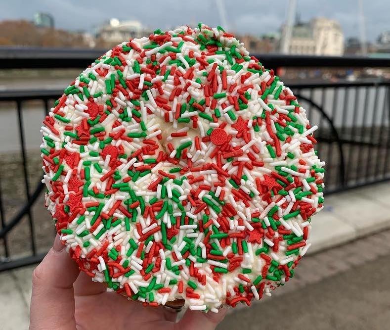 Sleigh My Name Doughnut Time doughnut
