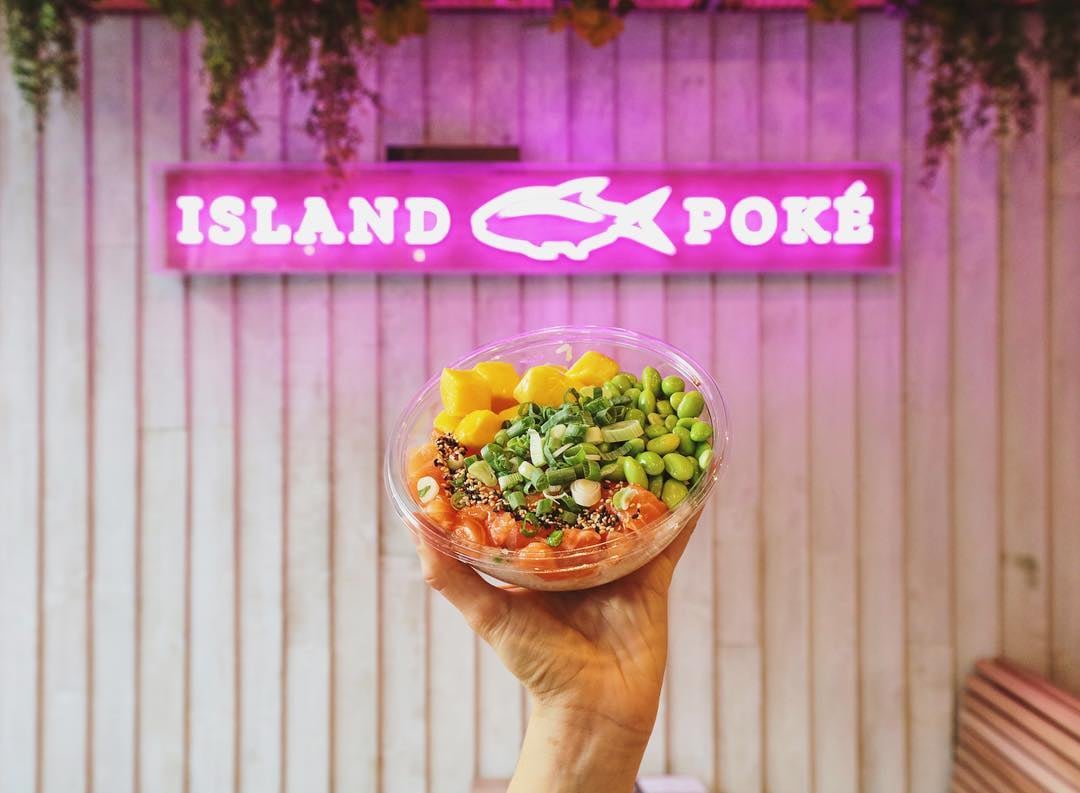 Poké bowls in London - Island Poké london
