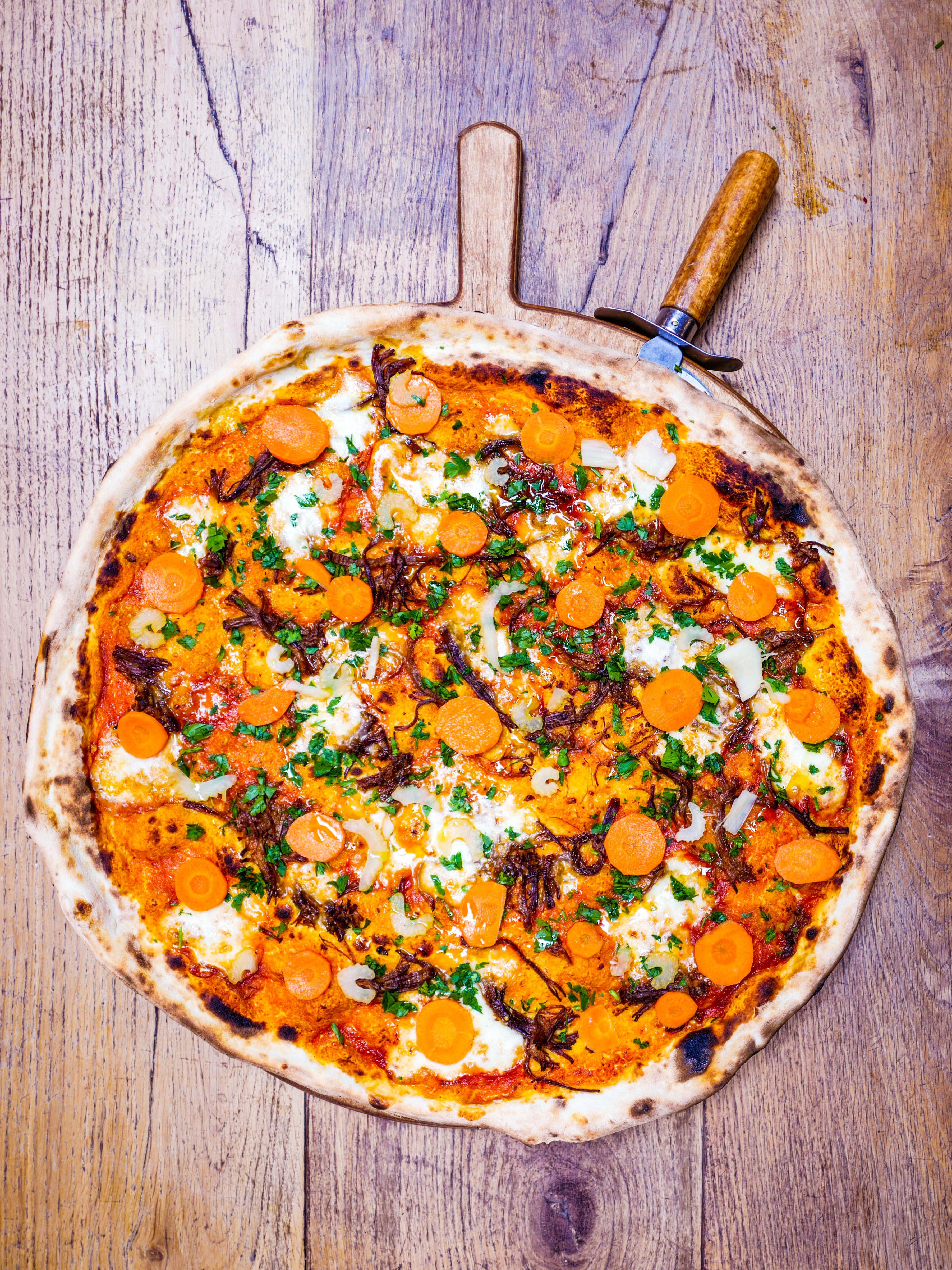 Homeslice Pizza - BBQ Beef Brisket Pizza