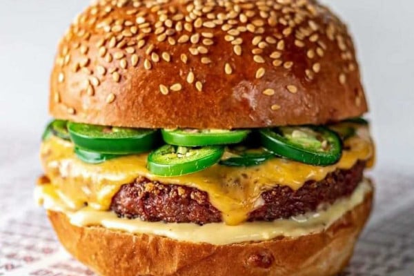 Dirty bones vegan burger