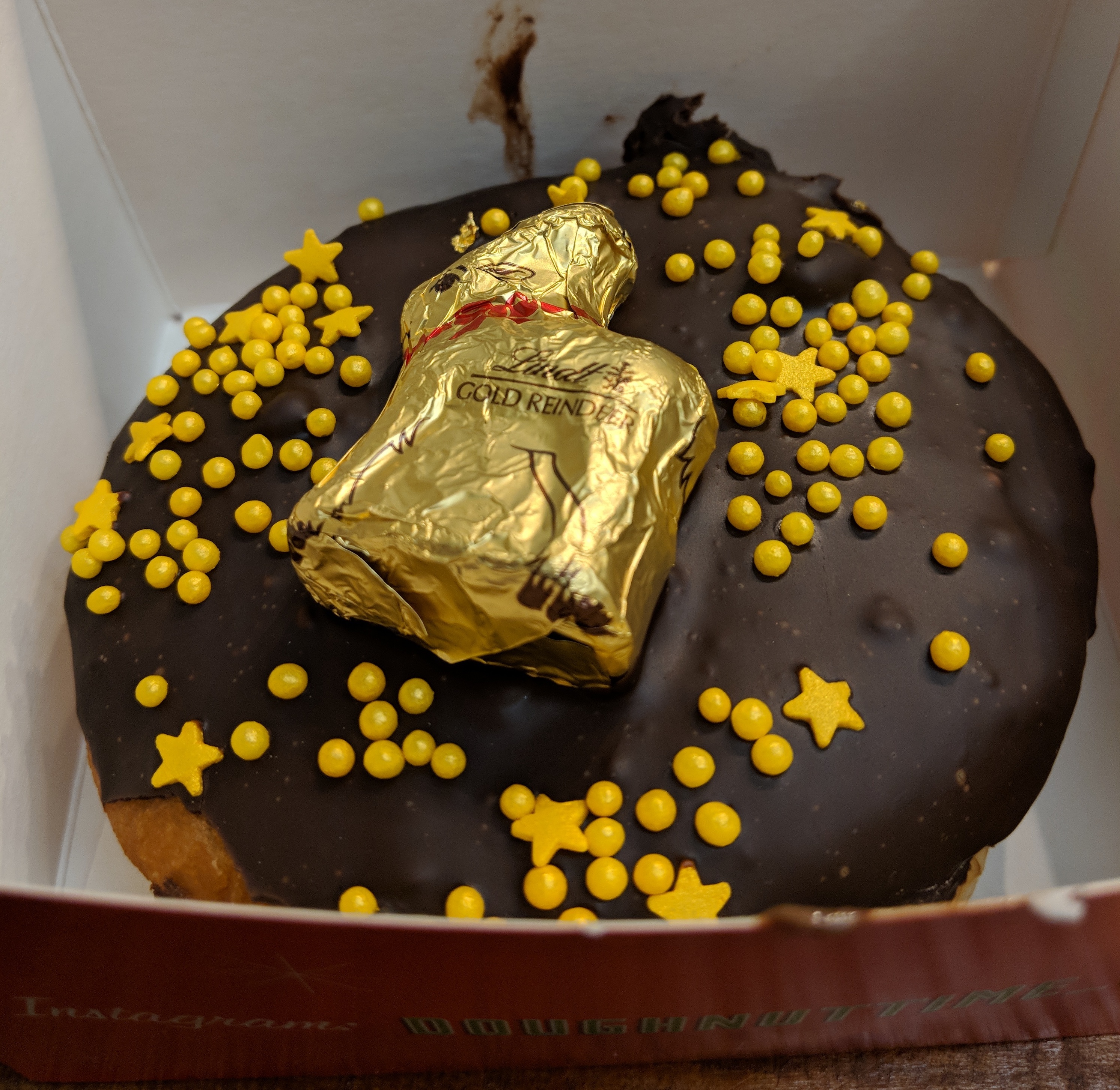 Lindt Eastwood Doughnut Time doughnut
