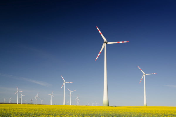 wind turbines