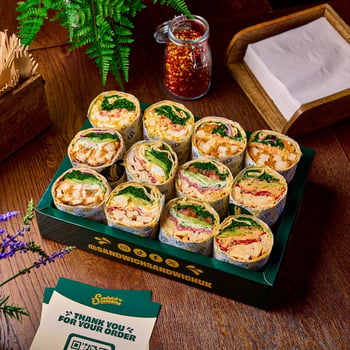 WRAP SELECTION MEATY x 6 - Sandwich Sandwich Catering Feb 20261073_HiRes_1x1
