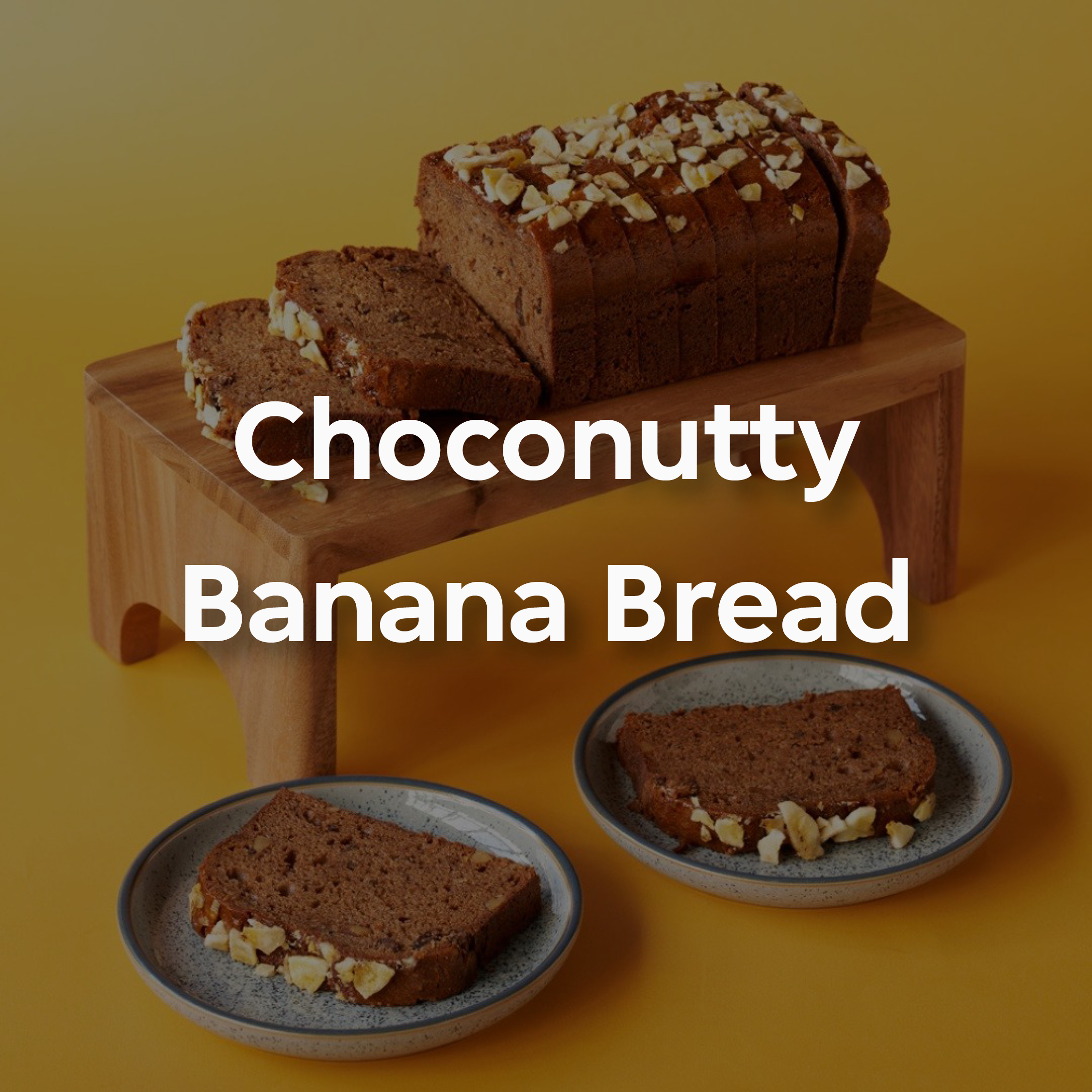 choconutty banana bread 