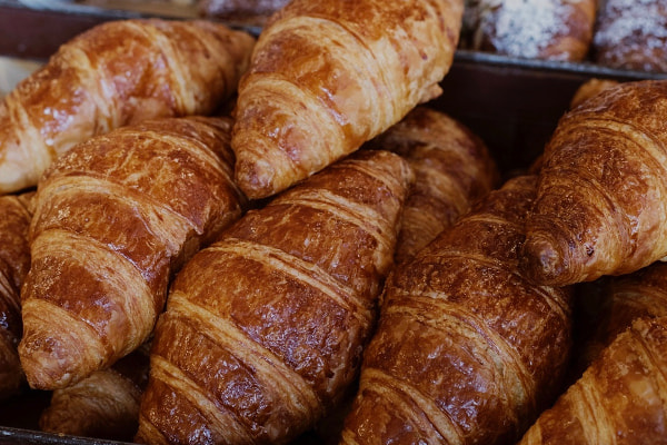 pile of croissants