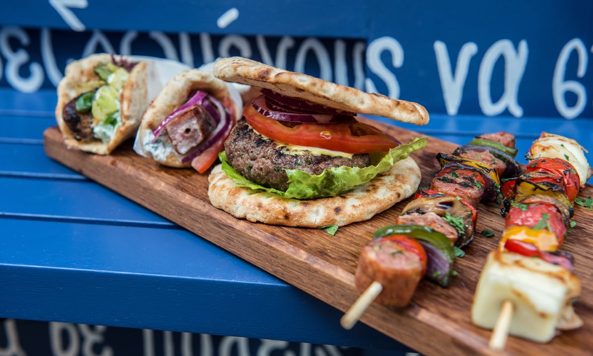 Lunch in Soho - Suvlaki