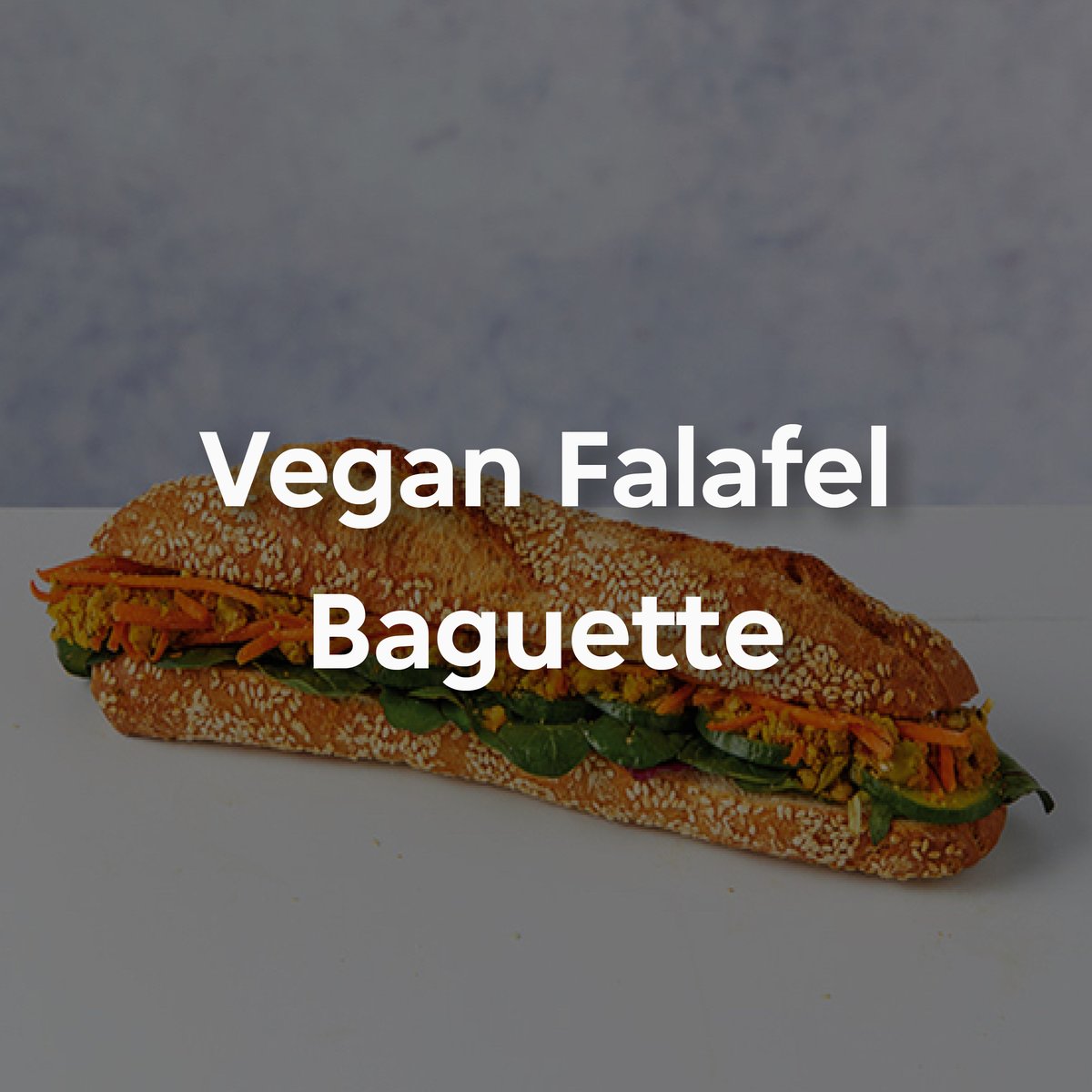 vegan falafel baguette paul 