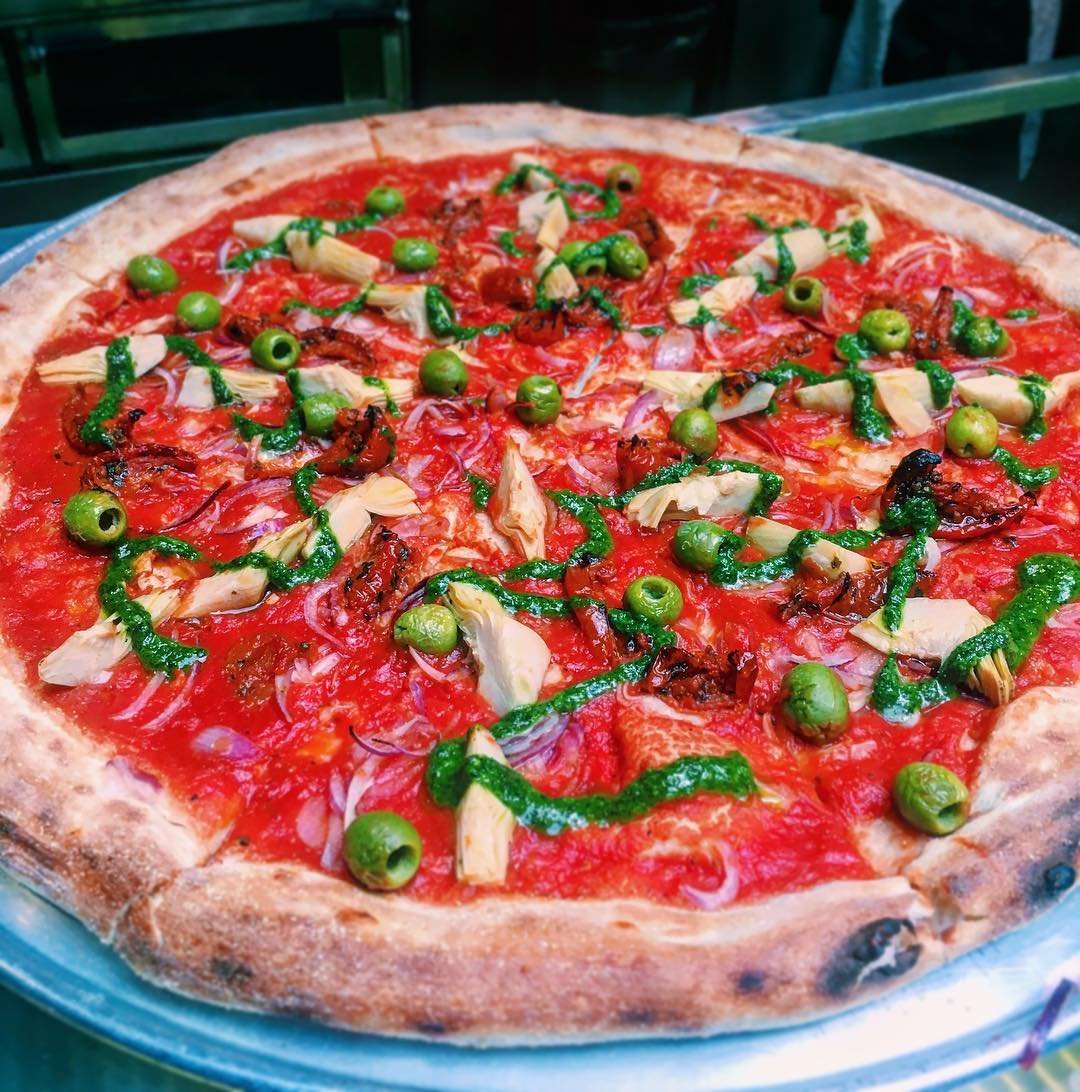 Best vegan pizza in London