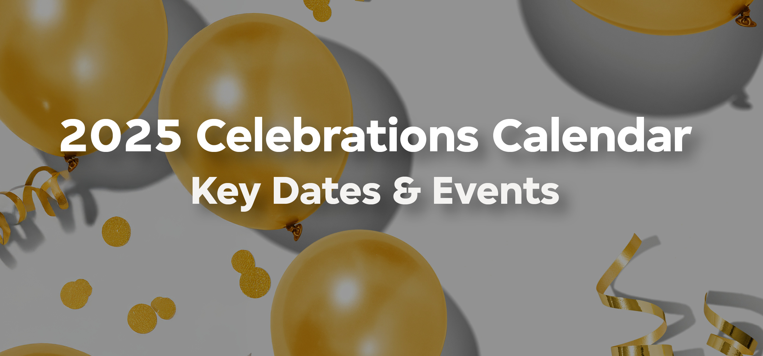 2025 Celebrations Calendar | Just Eat for Business